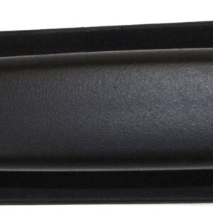 Front, Driver Side Textured Black Exterior Door Handle, Without Key Hole