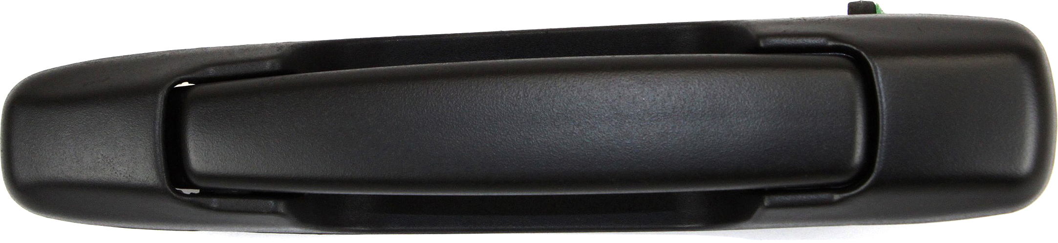 Front, Driver Side Textured Black Exterior Door Handle, Without Key Hole