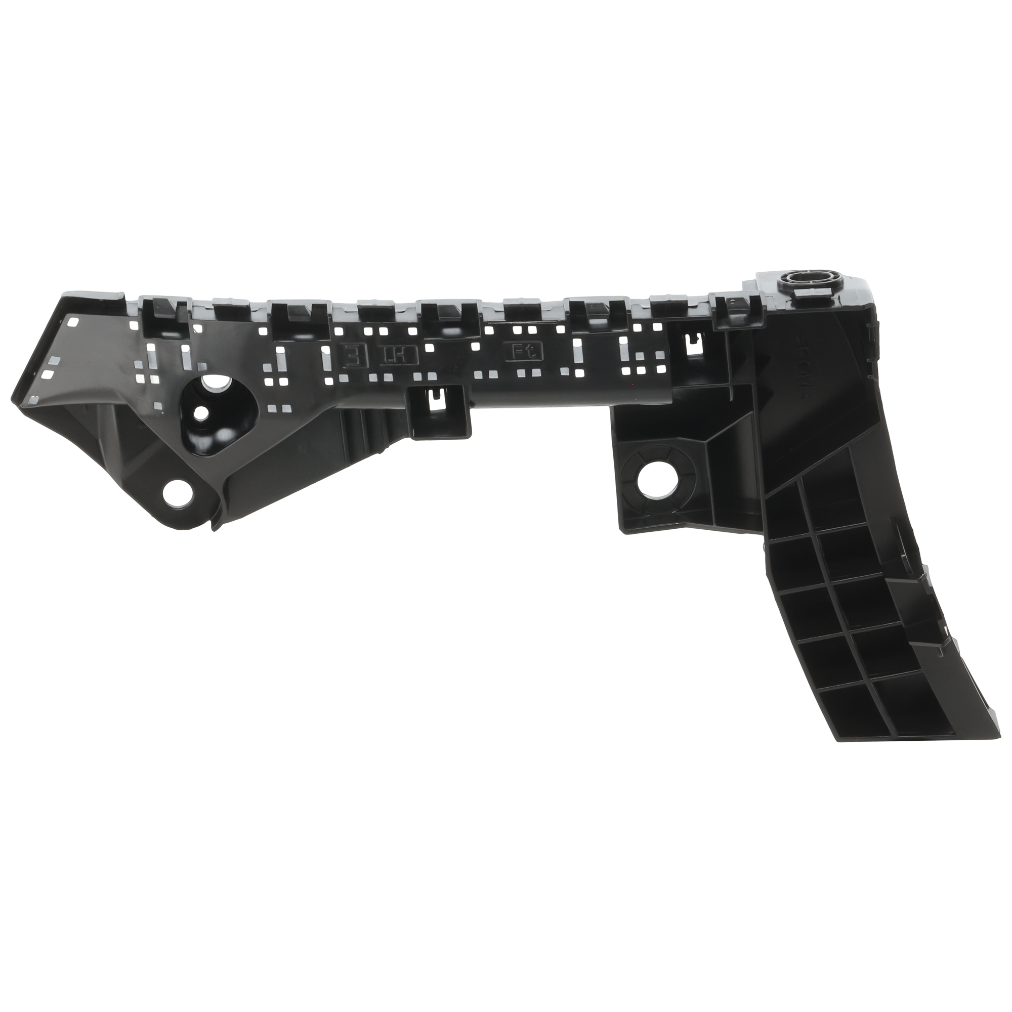 Front, Driver Side, Upper Bumper Bracket