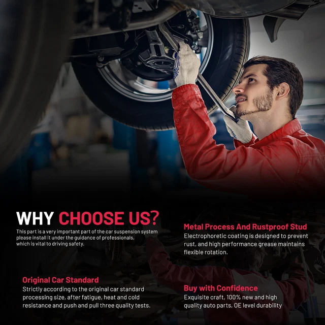 FRONT OUTER TIE Rod End Pair for 2002 2003 2004 2005 Honda Civic CRV