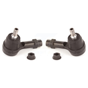 Front Outer Tie Rod End Pair For Mitsubishi Mirage Lancer G4 i-MiEV Colt Dodge Plymouth KTR-104647
