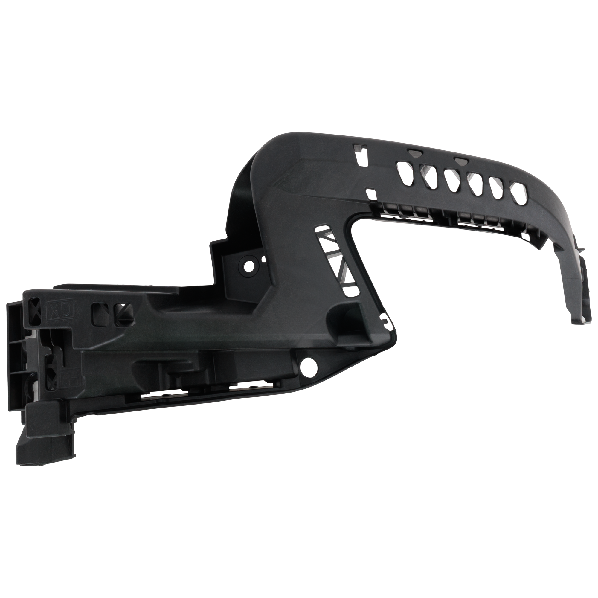 Front, Passenger Side, Upper Bumper Bracket