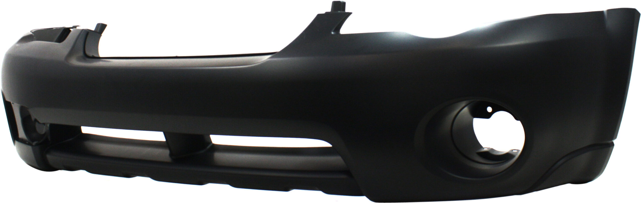 Front Primed Bumper Cover, With Fog Light Holes, Without parking aid sensor holes, Without tow hook hole