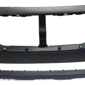 Front Primed Bumper Cover, Without parking aid sensor holes, CAPA Certified