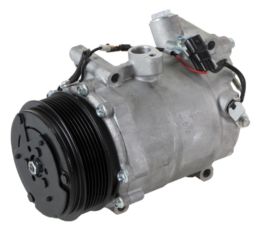 198580 A/C Compressor, With Clutch, 2.4L, 4Cyl
