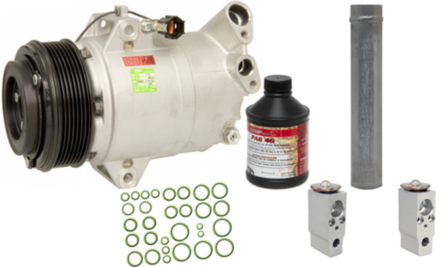 3329NK A/C Compressor, With Clutch, 4.0L, 6Cyl