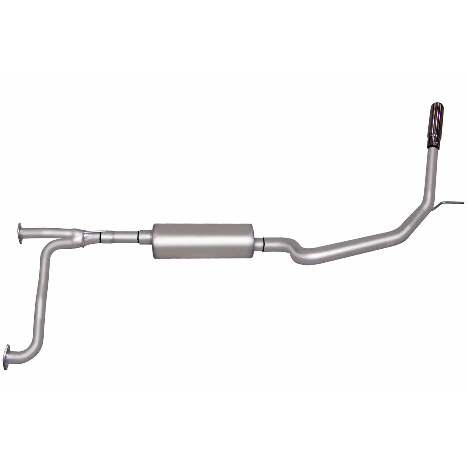 12213 Cat-Back Exhaust System, 5.6L, 8Cyl, Made of Aluminized Steel, Performance Single Series