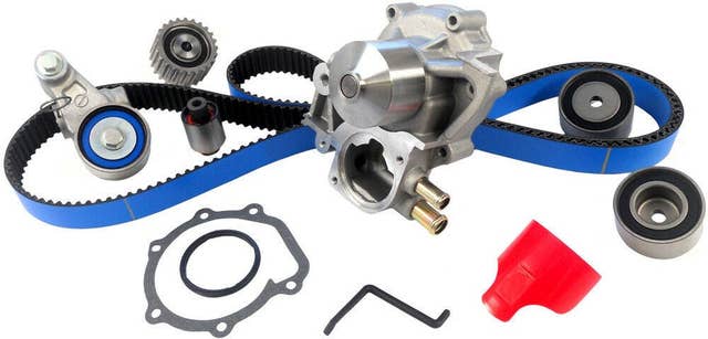 Gates Engine Timing Belt Kit with Water Pump for a Subaru Impreza | TCKWP328BRB