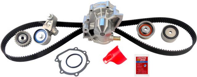 Gates PowerGrip Premium Engine Timing Belt Kit with Water Pump | TCKWP304