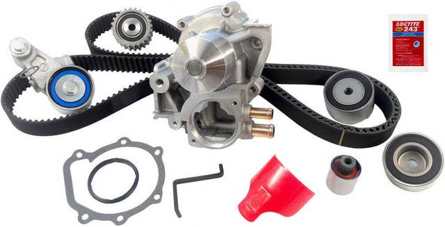 Gates PowerGrip Premium Engine Timing Belt Kit with Water Pump | TCKWP328
