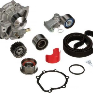 Gates PowerGrip Premium TCKWP304CN | Subaru Forester Engine Timing Belt Kit with Water Pump