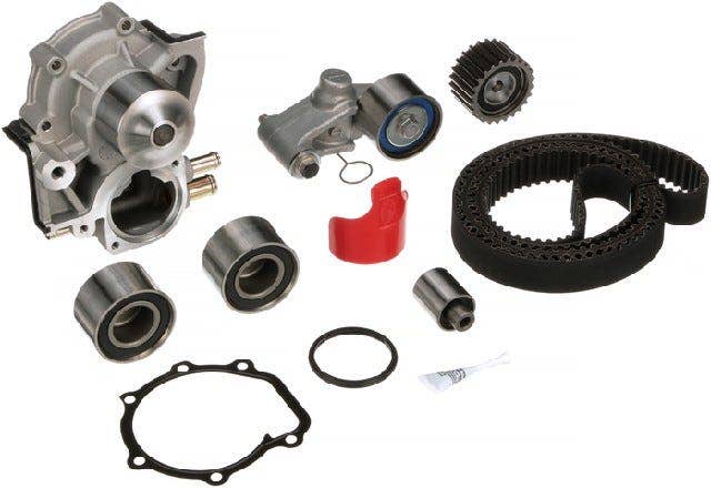 Gates PowerGrip Premium TCKWP328DN | Engine Timing Belt Kit with Water Pump