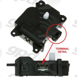 Global Parts Distributors 1712318 | HVAC Recirculation Door Actuator