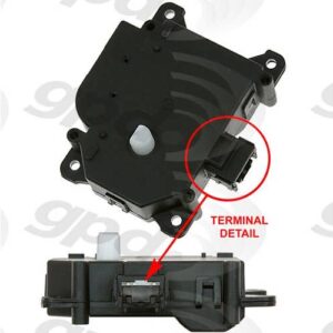 Global Parts Distributors 1712330 | HVAC Recirculation Door Actuator