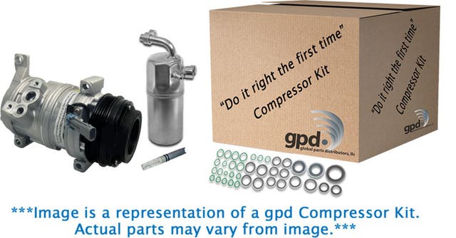 Global Parts Distributors 9742450 | A/C Compressor