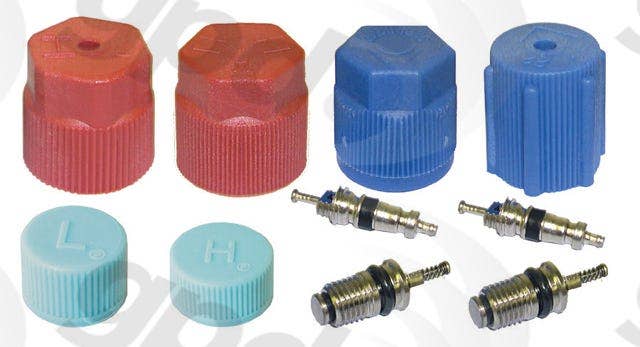 Global Parts Distributors A/C System Valve Core and Cap Kit | 1311575