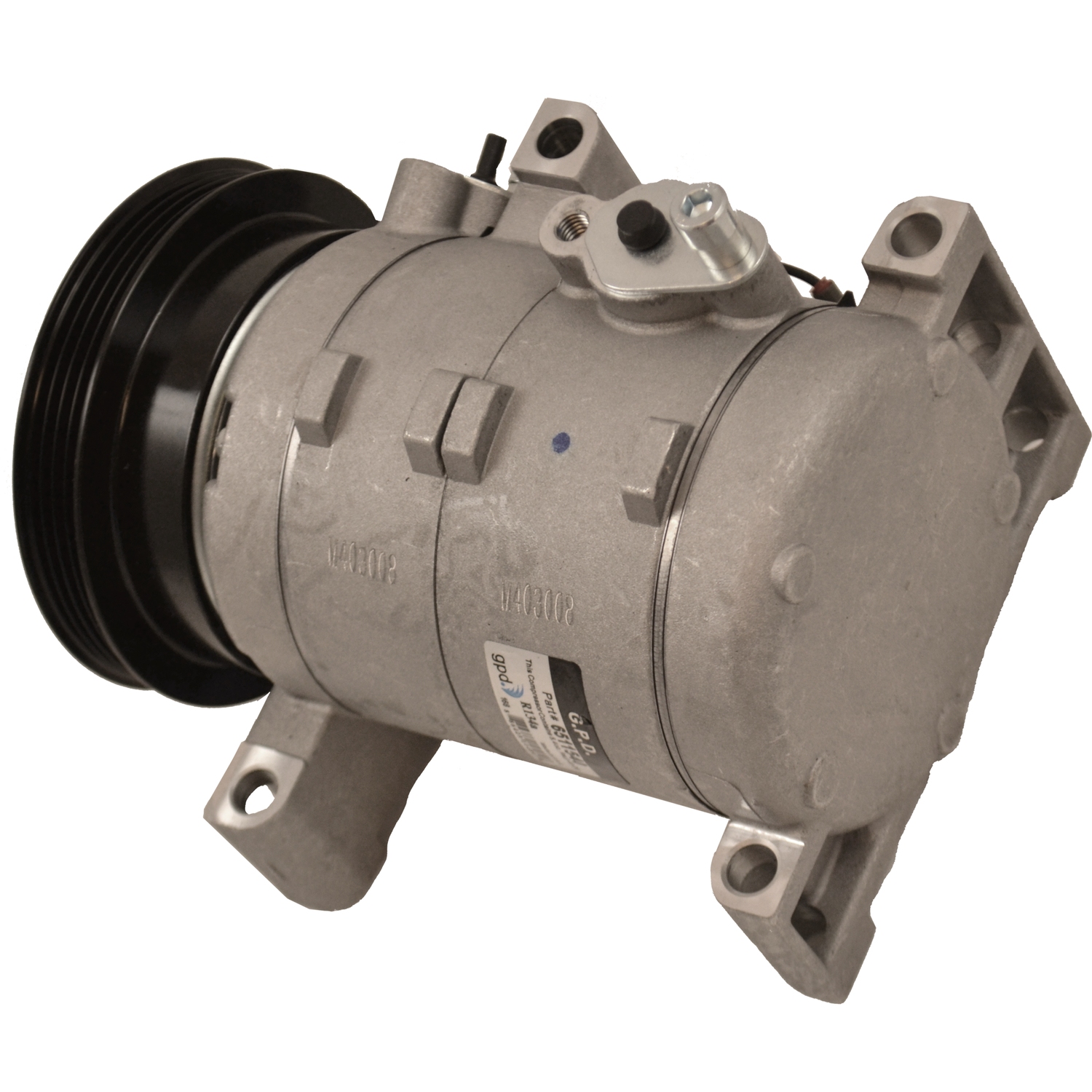 6511540 A/C Compressor, With Clutch, 2.4L, 4Cyl, 65 Series