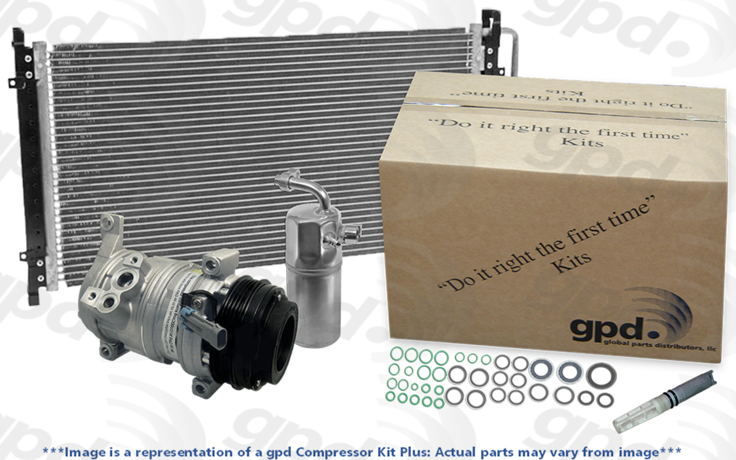 9645556A A/C Compressor, With Clutch, 1.8L, 4Cyl