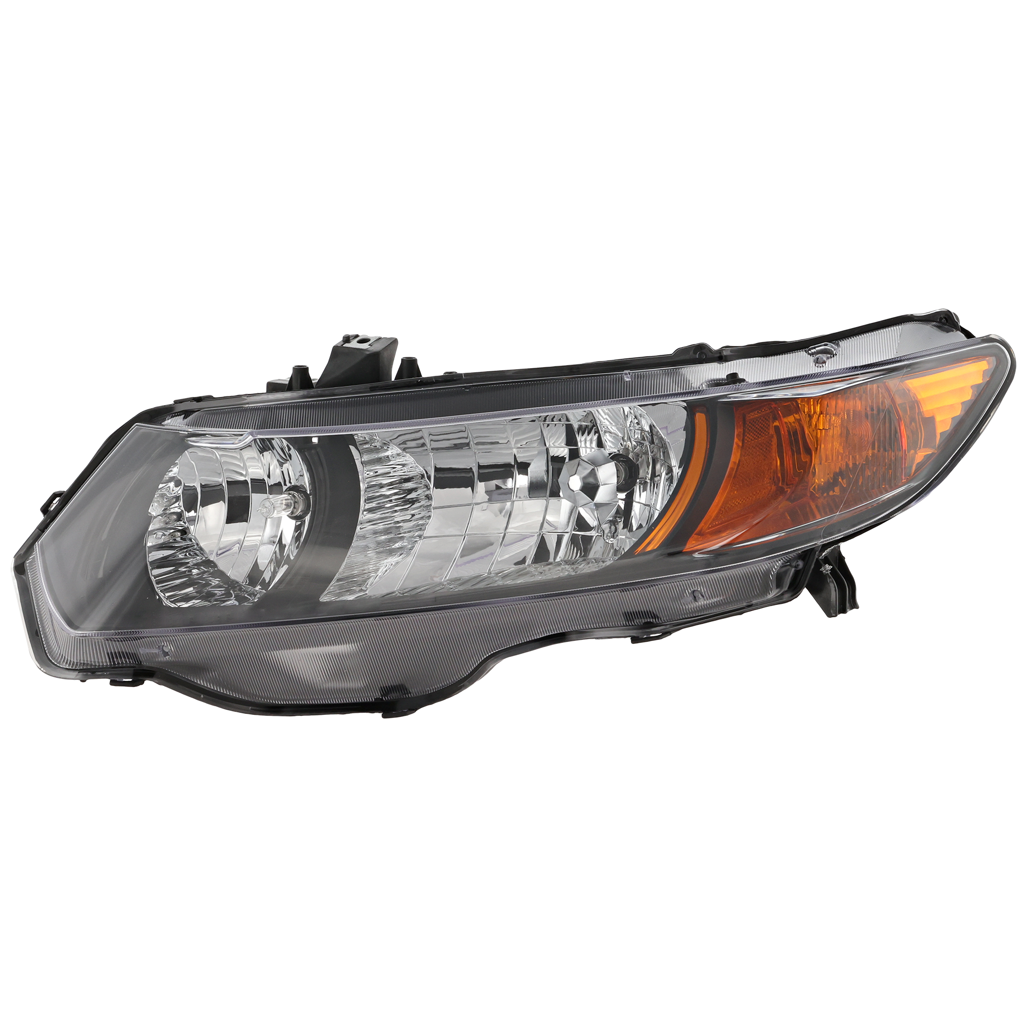 Driver Side Halogen Headlight, With bulb(s), DX/EX/LX Models, 4 Cyl., 1.8L Engine, 2-Door, Coupe - Image 2