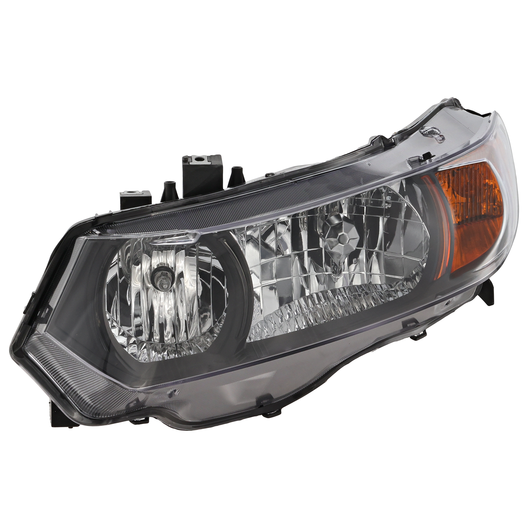 Driver Side Halogen Headlight, With bulb(s), DX/EX/LX Models, 4 Cyl., 1.8L Engine, 2-Door, Coupe - Image 4