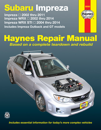 89080 Repair Manual - Sold individually