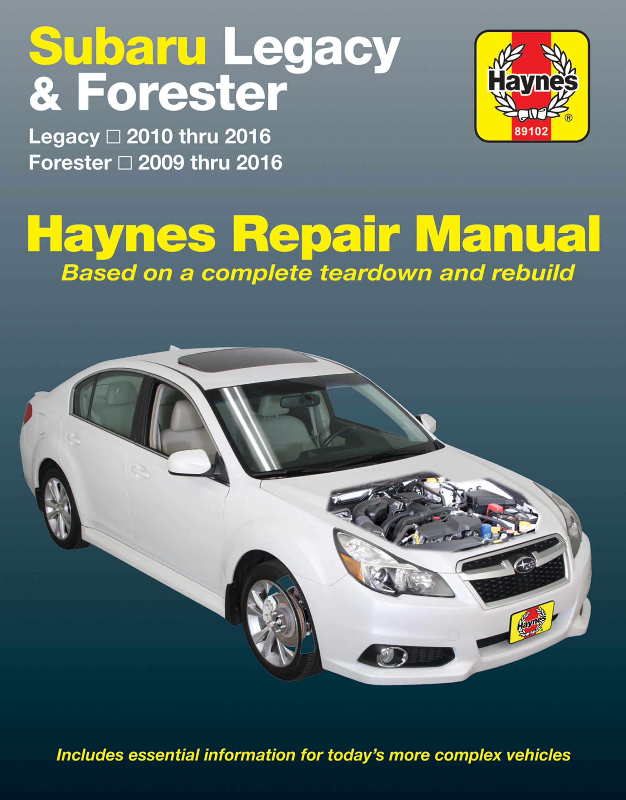89102 Repair Manual - Sold individually