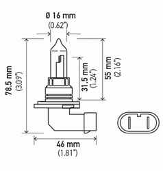 9005TB Light Bulb - Halogen, Direct Fit, Sold Individually - Image 4