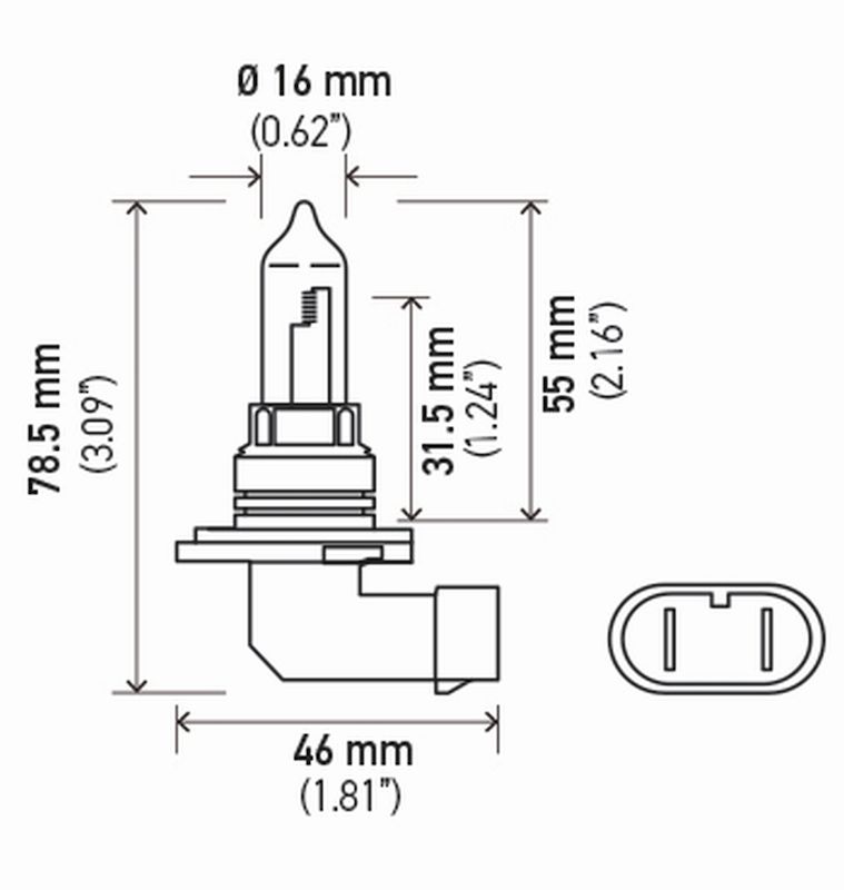 9005TB Light Bulb - Halogen, Direct Fit, Sold Individually - Image 5