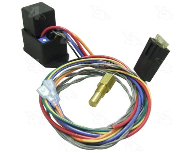 Hayden 3651 | Black Auxiliary Engine Cooling Fan Relay