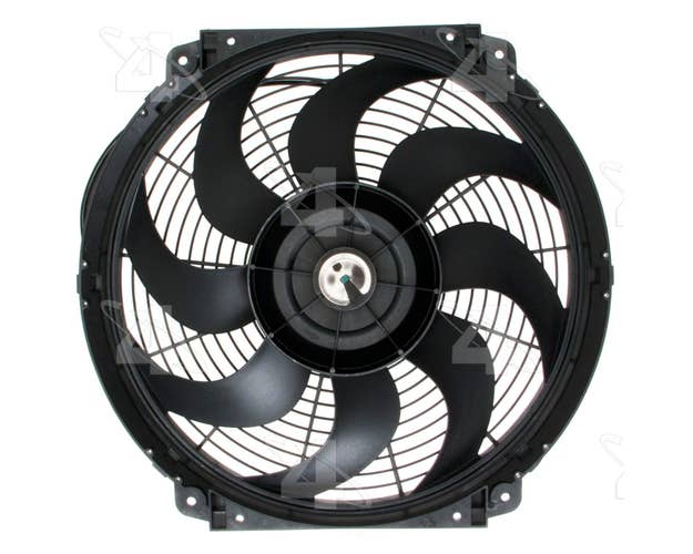 Hayden 3700 | Black Auxiliary Engine Cooling Fan Assembly
