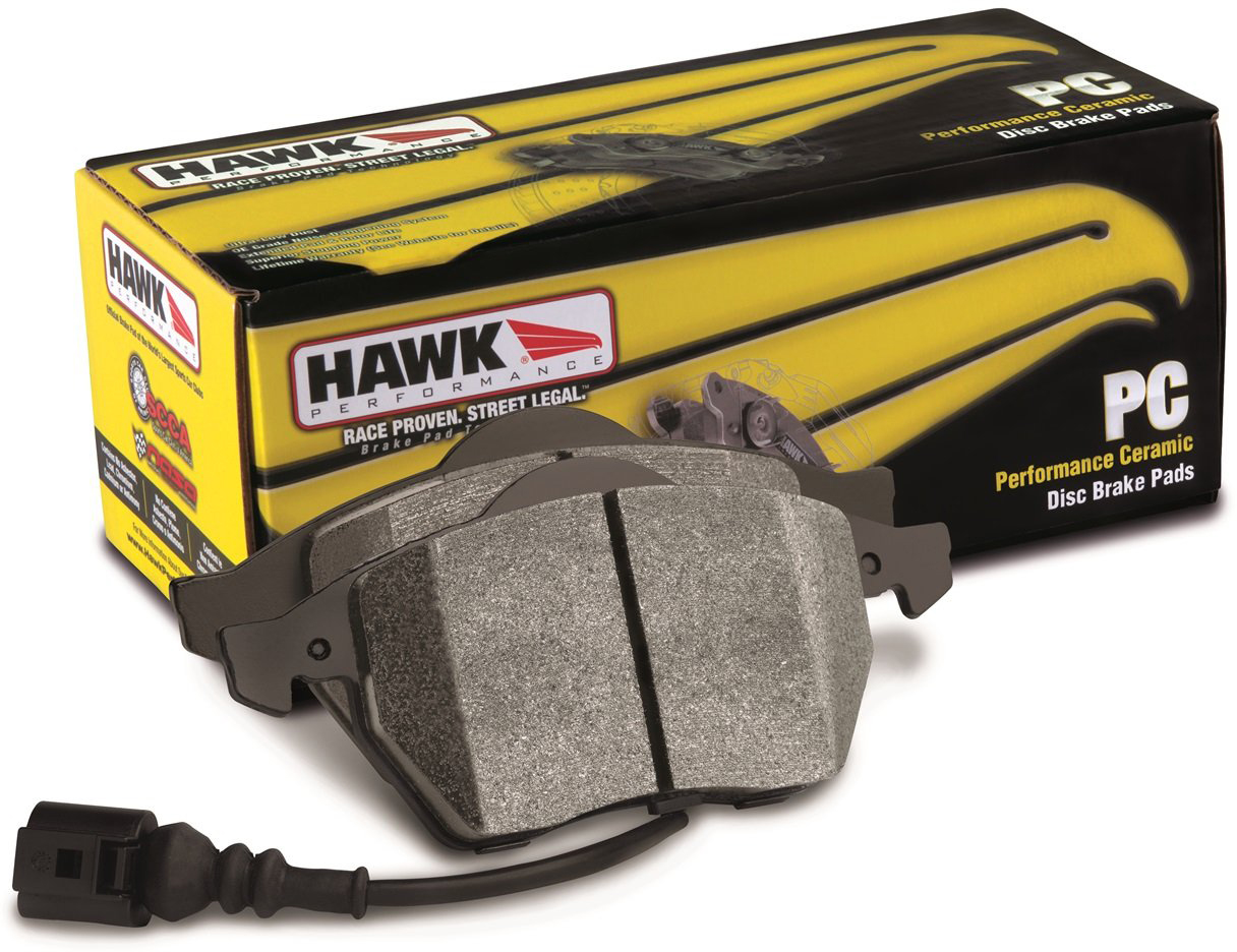 HB432Z.661 Front Performance Ceramic Luxury & Touring Series Ceramic Brake Pad Set