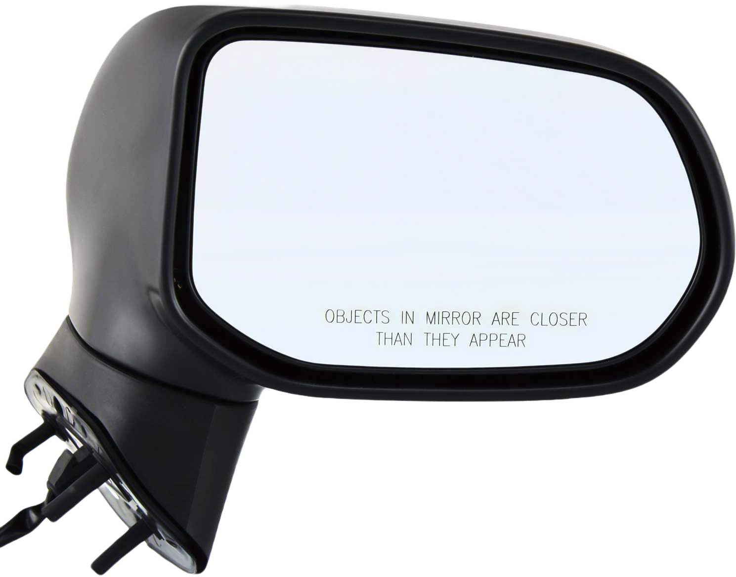 Sedan Passenger Side Mirror, Power Adjust, Non-Heated, Manual Folding, Paintable, No Signal Light, No Memory, No Puddle Light, No Auto-Dim, No Blind Spot Feature - Image 2