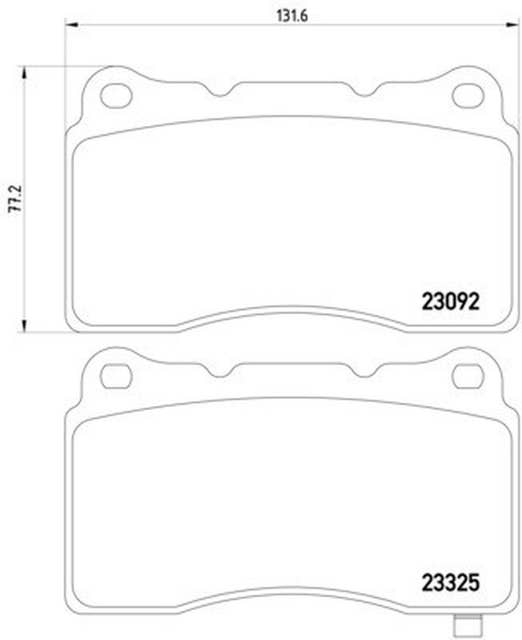 Hella Pagid 355006601 | Front Disc Brake Pad Set