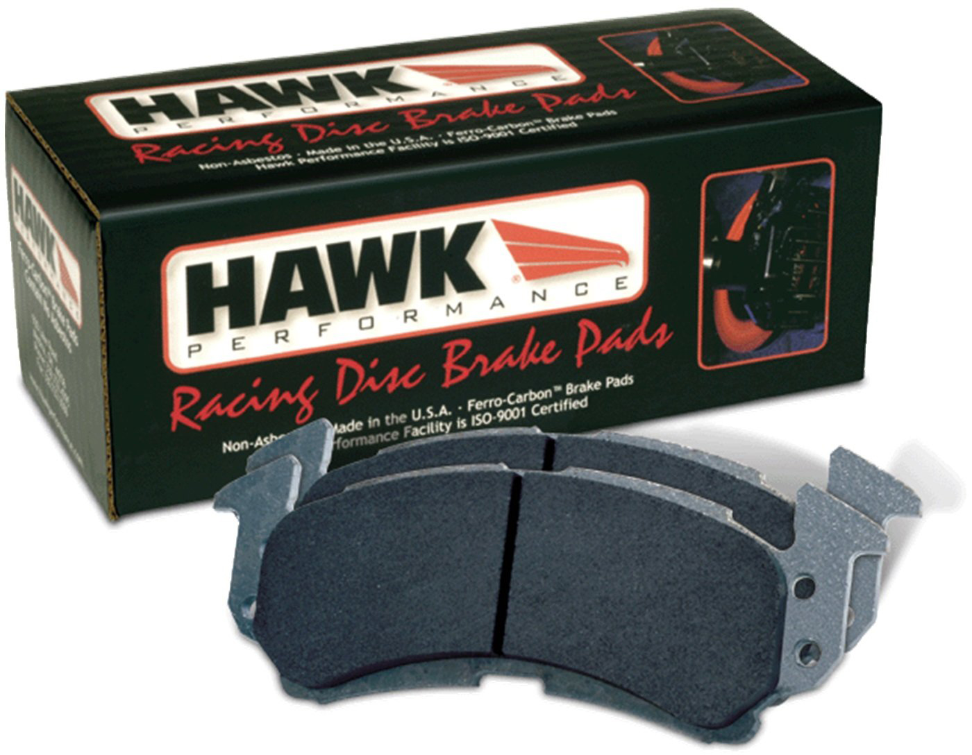 HB533N.668 Front Performance HP Plus Autocross & Track Series Carbon Fiber Brake Pad Set