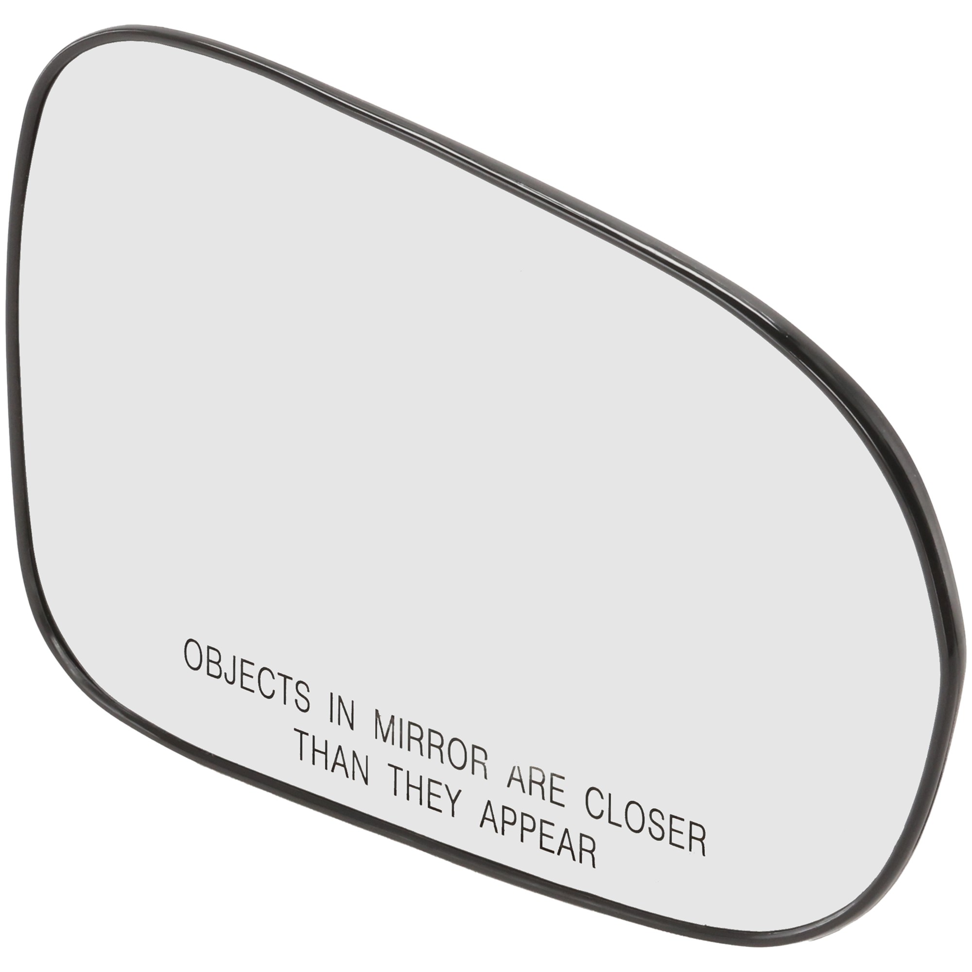 Passenger Side Mirror Glass, Non-Heated, No Blind Spot Feature, Backing Plate Included