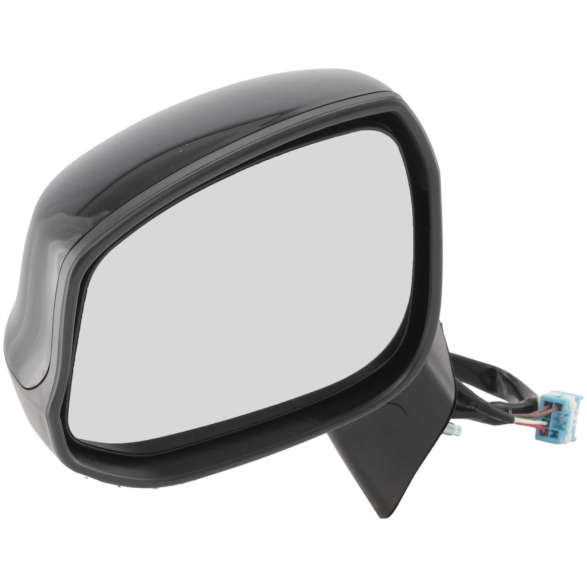 Driver Side Mirror, Power Adjust, Manual Folding, Heated, Textured Black, No Signal Light, No Memory, No Puddle Light, No Auto-Dimming, No Blind Spot Feature - Image 2