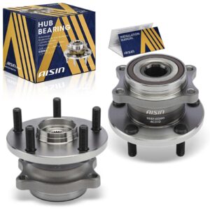 HUBF-00590 Rear, Driver and Passenger Side Wheel Hub, 5 Lugs, Without Sensor, Sport Utility