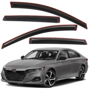IN-CHANNEL WINDOW VISORS Rain Guard Vent Shade For 2018-2022 Honda Accord Sedan
