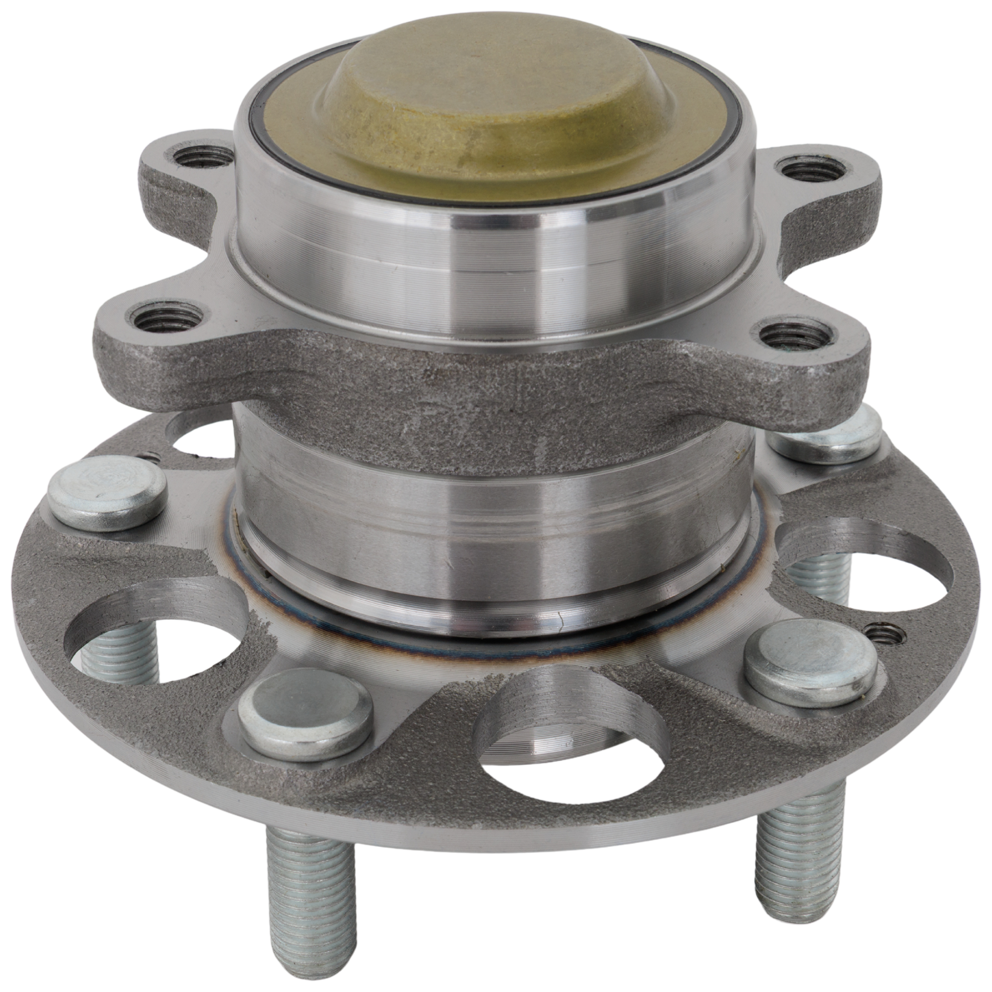 Rear, Driver or Passenger Side Wheel Hub, 5 Lugs, With Bearing, FWD - Image 4