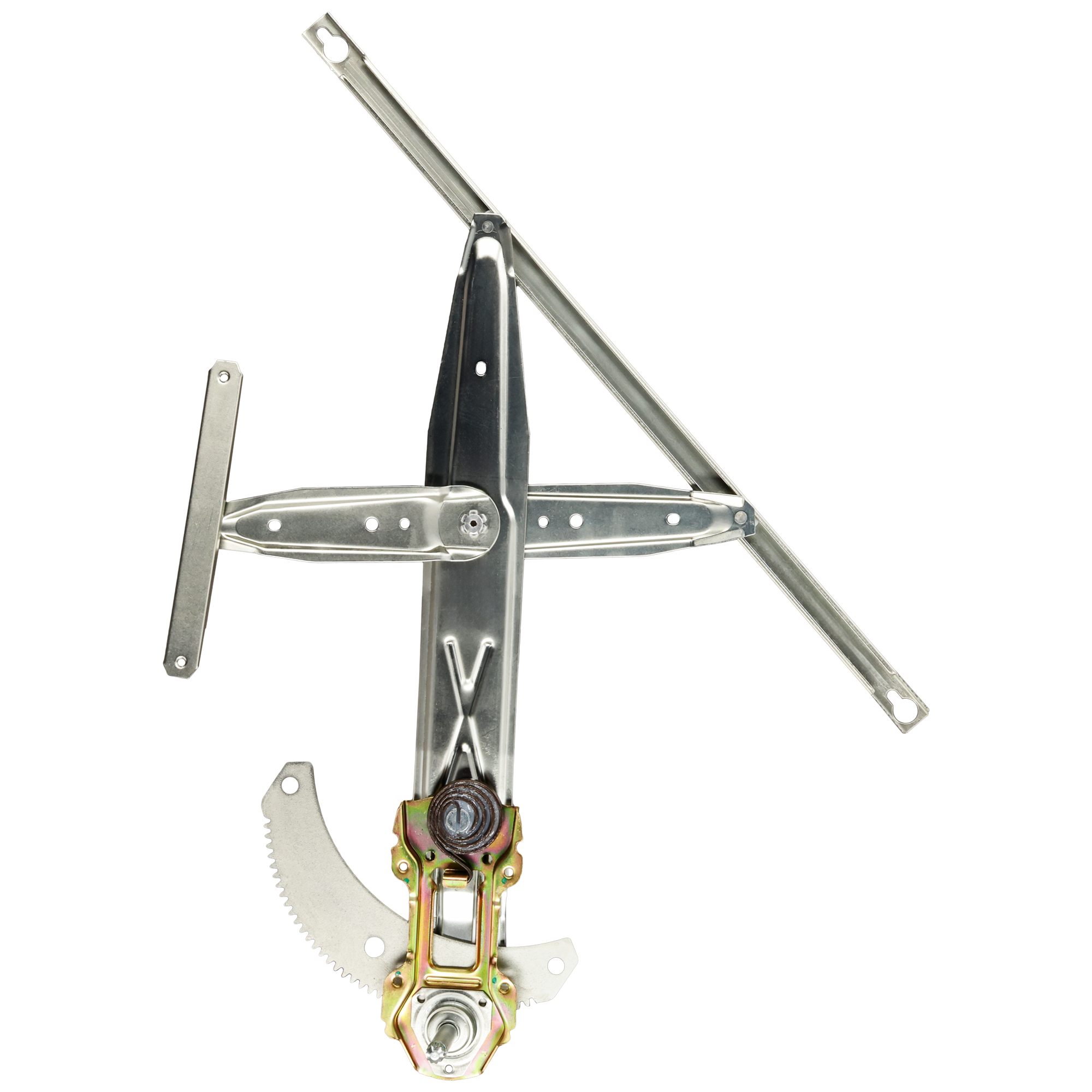 Coupe Front, Passenger Side Manual Window Regulator, Without Motor - Image 2