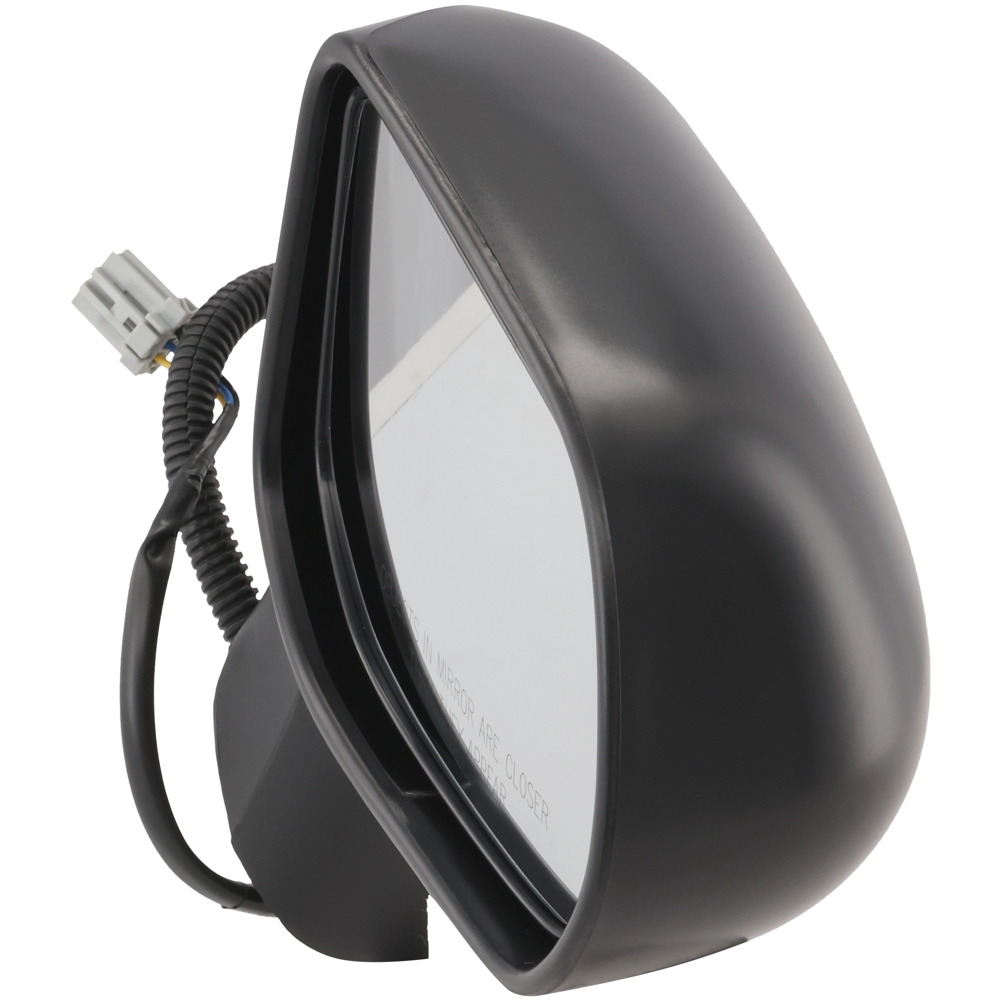 Sedan Passenger Side Mirror, Power Adjust, Non-Heated, Manual Folding, Paintable, No Signal Light, No Memory, No Puddle Light, No Auto-Dim, No Blind Spot Feature - Image 3