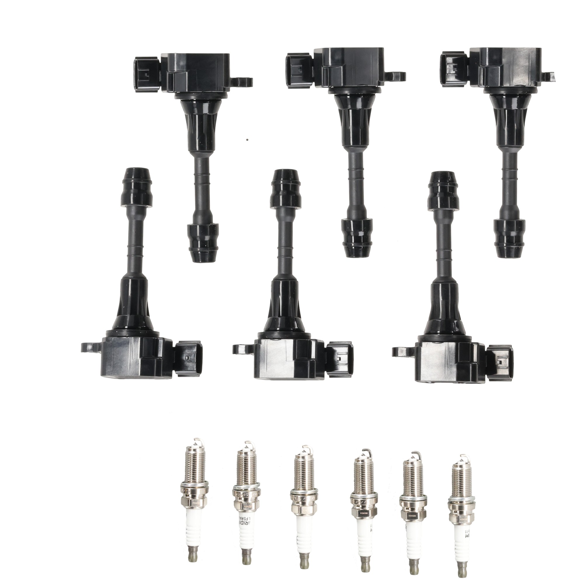 Ignition Coil and Spark Plug Kit, 12-Piece Kit, 3.5L, 6Cyl