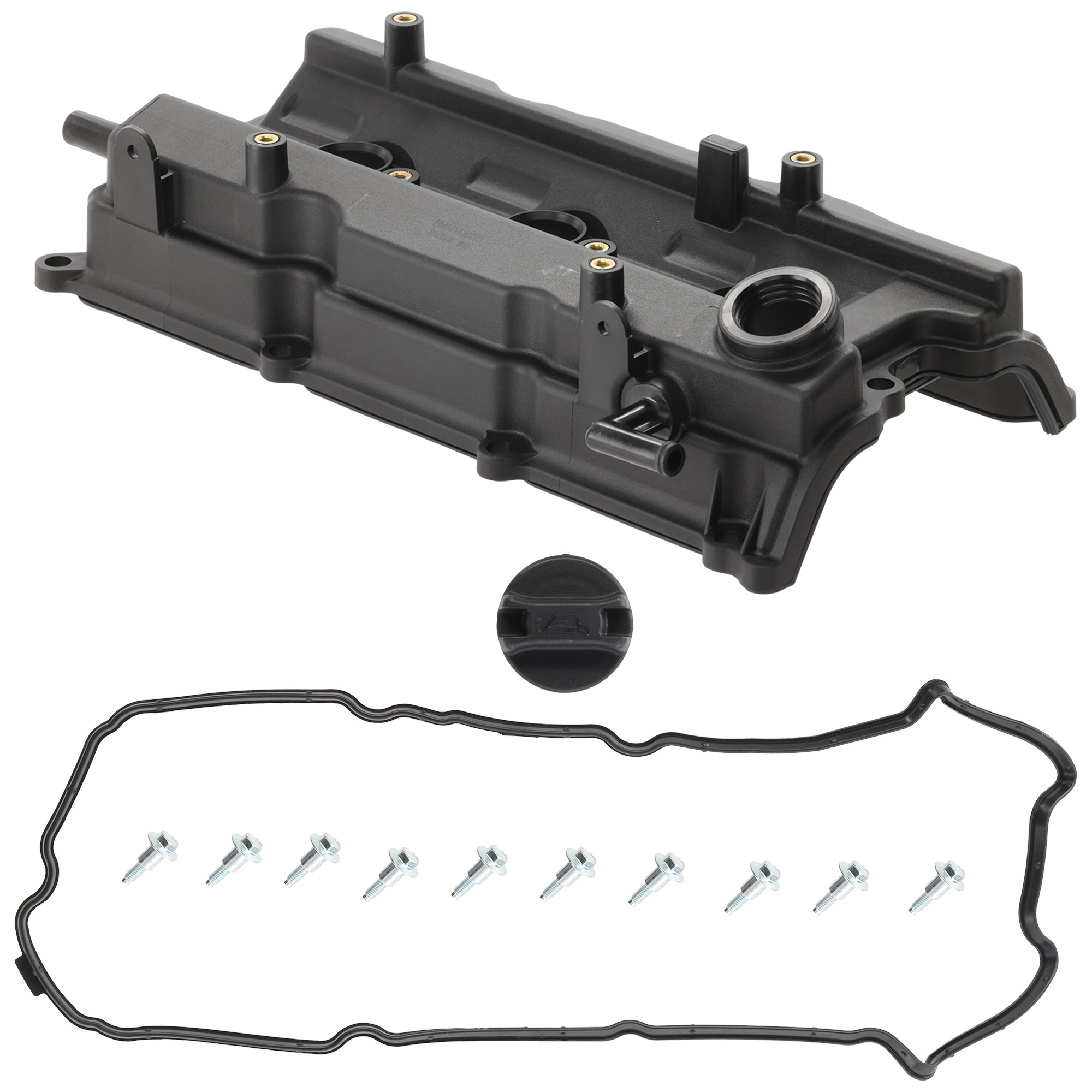 Front Valve Cover, 6 Cyl., 3.5L Engine, Includes Gasket