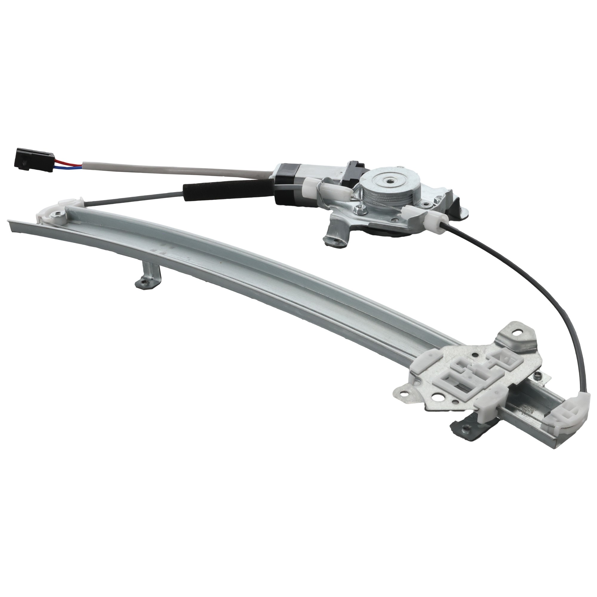 Front, Passenger Side Window Regulator, Power, 2-Pin Plug