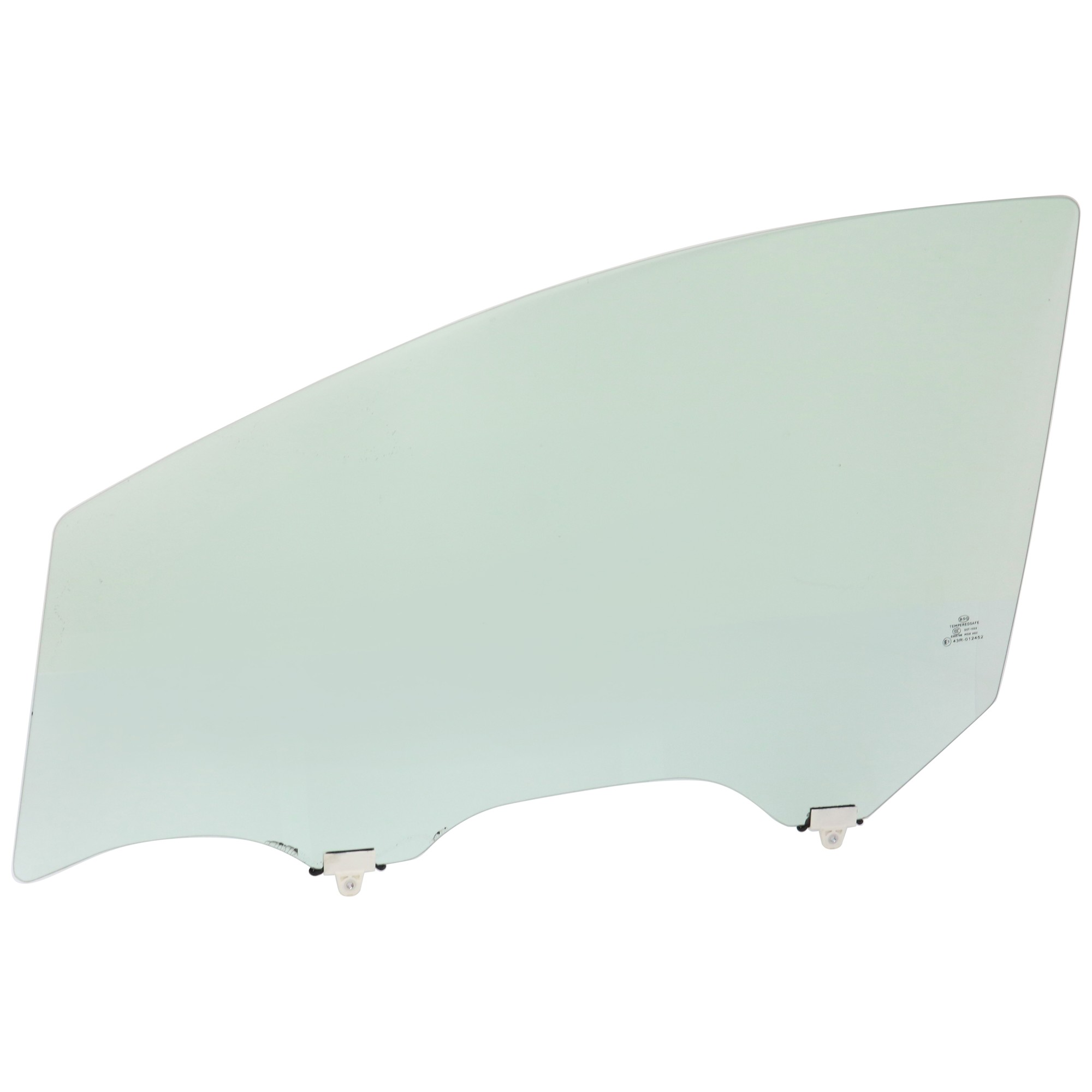 Front, Driver Side Door Glass, Green Tint, Replaces NAGS No. FD25959 GTYN