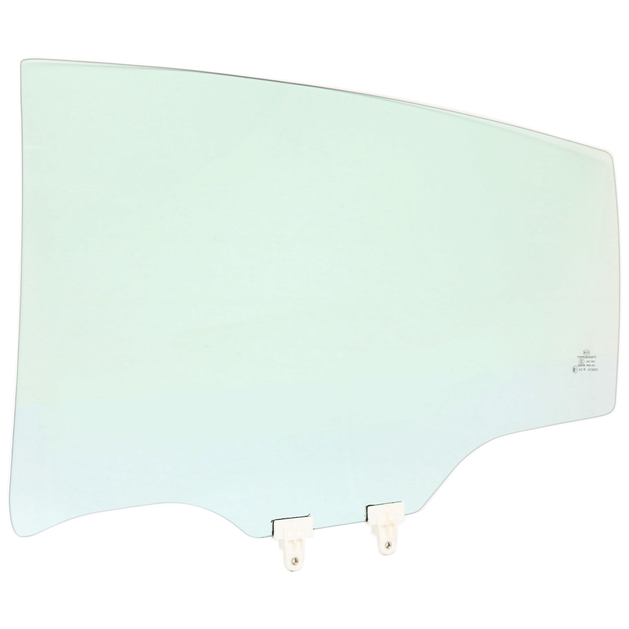 Rear, Driver Side Door Glass, Green Tint, 4-Door, Sedan, Replaces NAGS No. FD23390 GTYN
