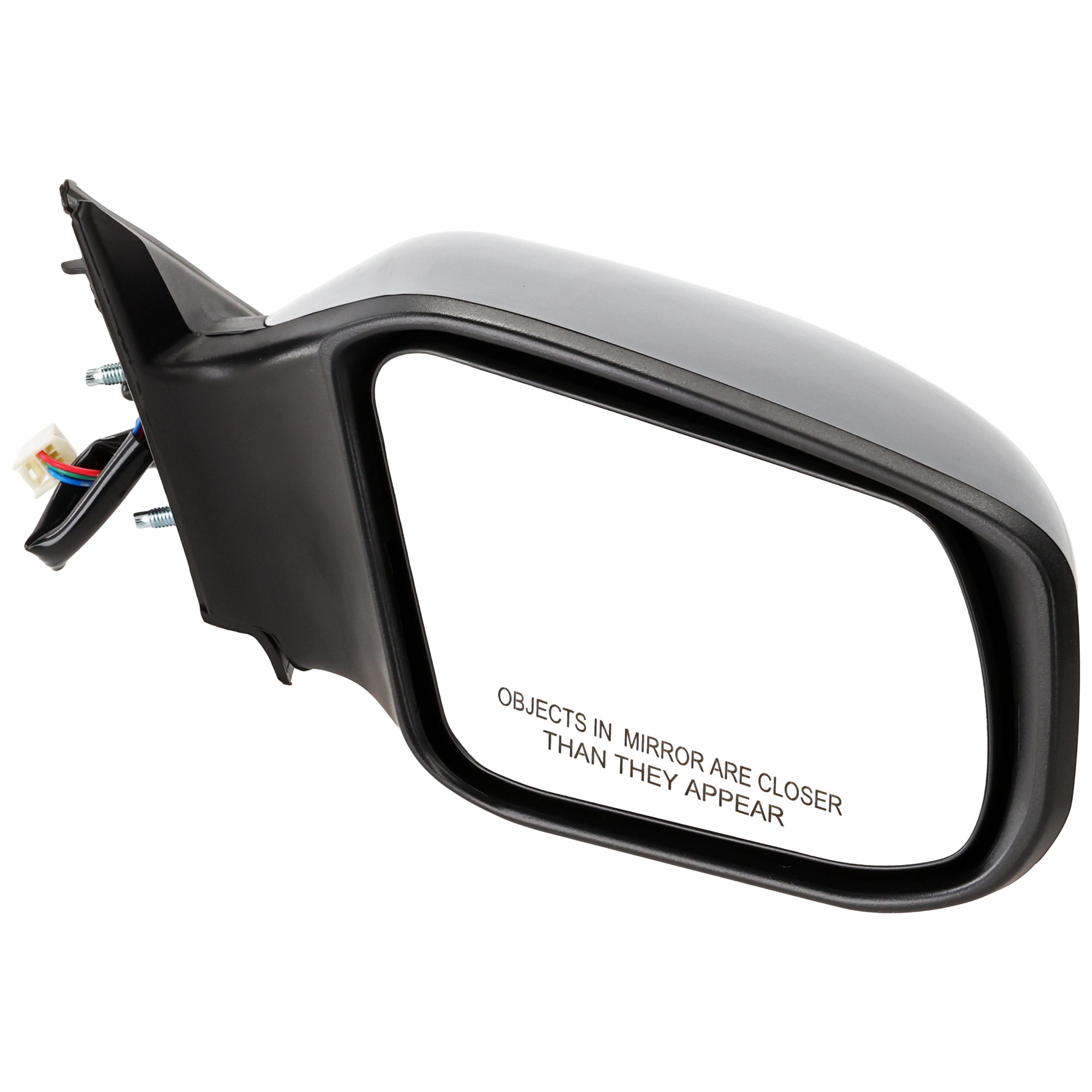 Passenger Side Mirror, Power Adjust, Non-Folding, Non-Heated, Paintable, No Signal Light, No Memory, No Puddle Light, No Auto-Dimming, No Blind Spot Feature - Image 2