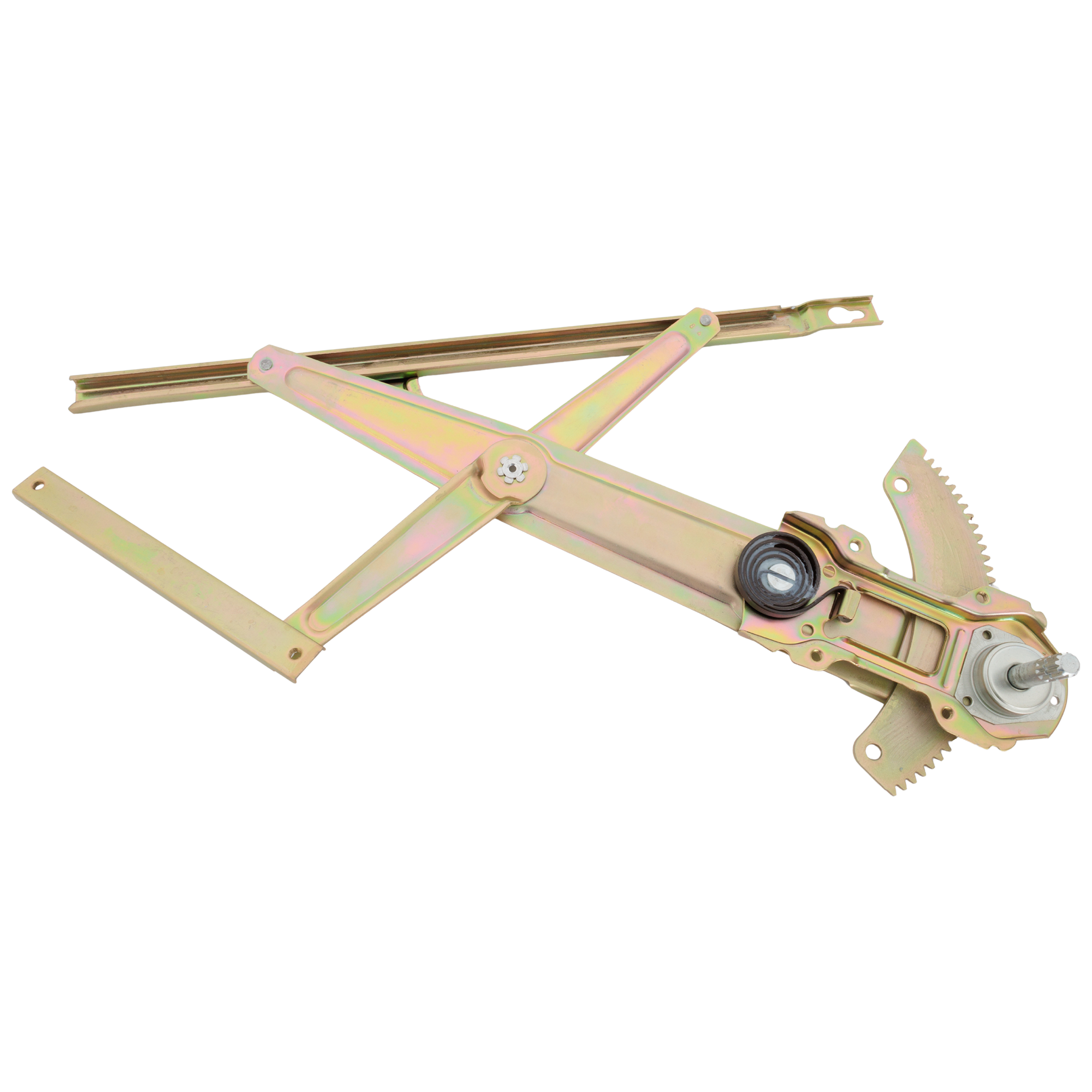 Sedan Front, Passenger Side Manual Window Regulator, Without Motor - Image 3