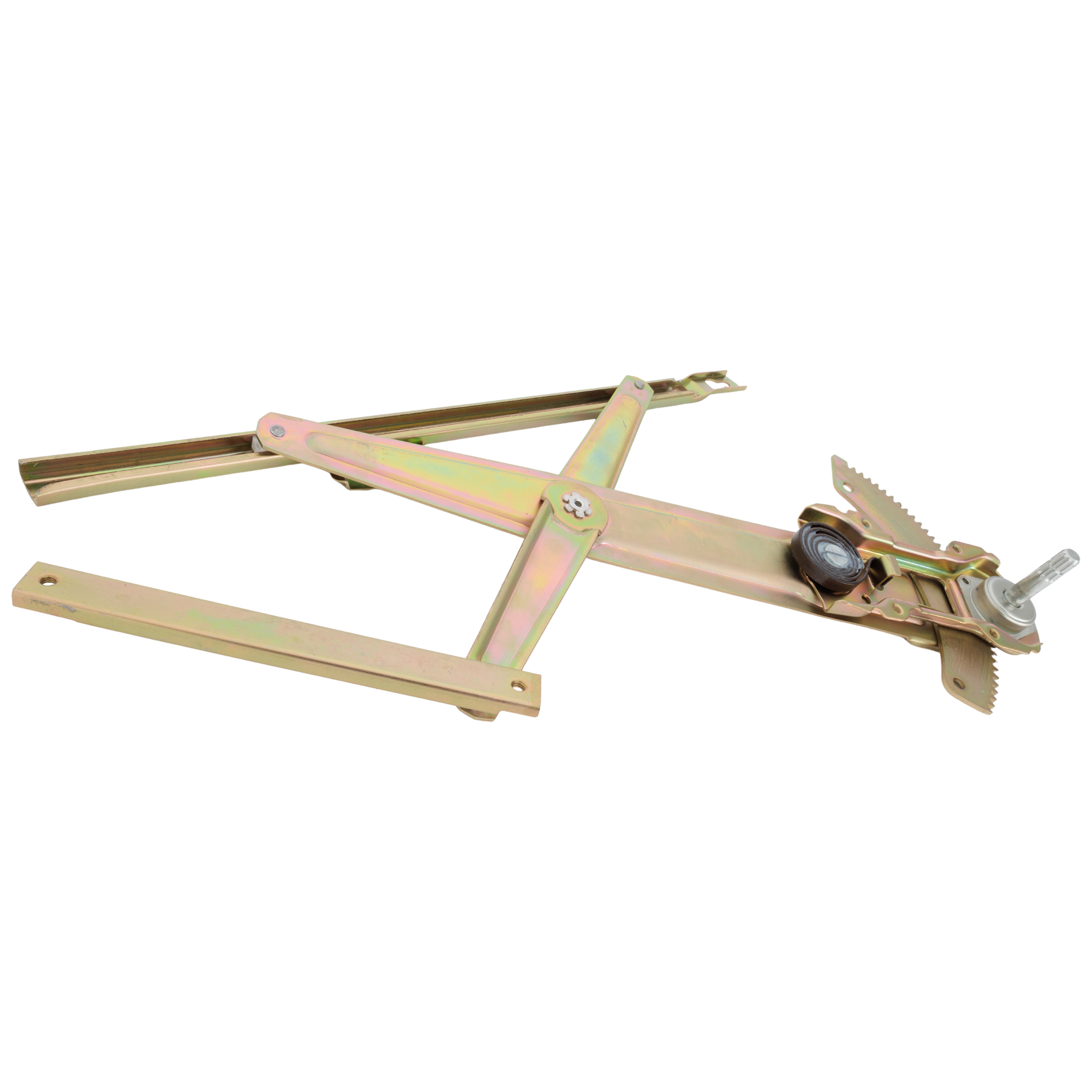 Sedan Front, Passenger Side Manual Window Regulator, Without Motor - Image 4