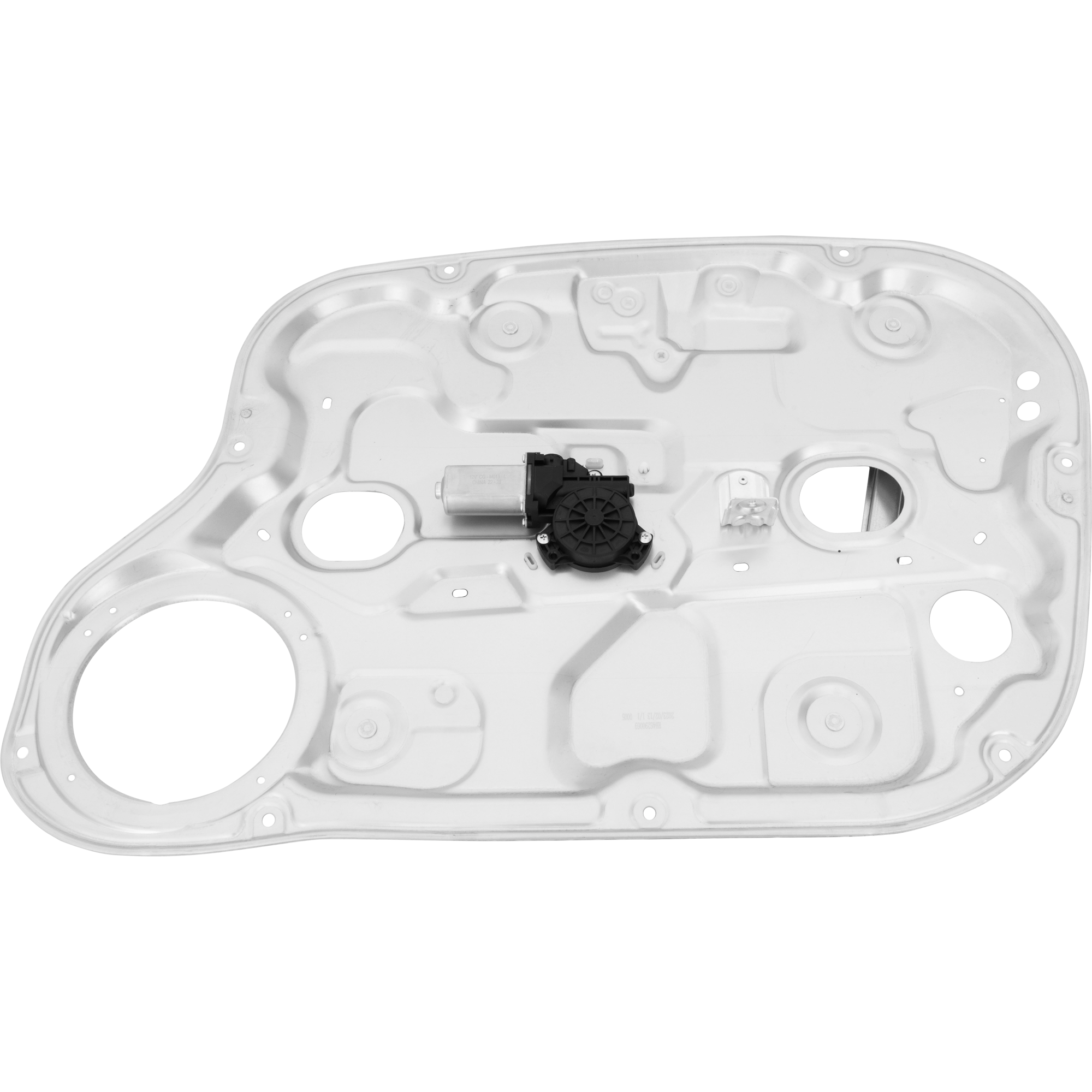Sedan Front, Passenger Side Power Window Regulator, With Motor - Image 2